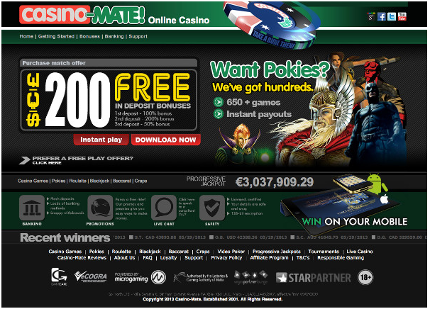 Casino Mate Site