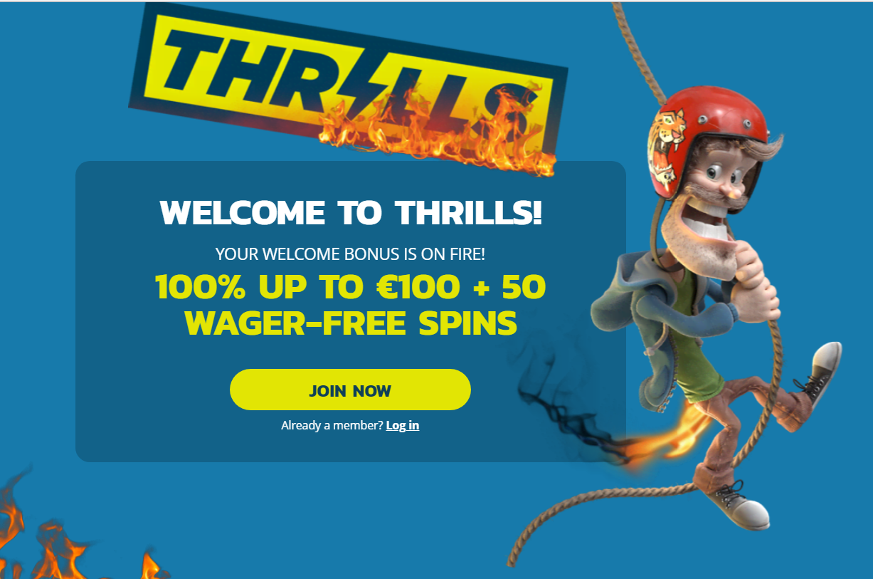 Thrills Casino for iPad