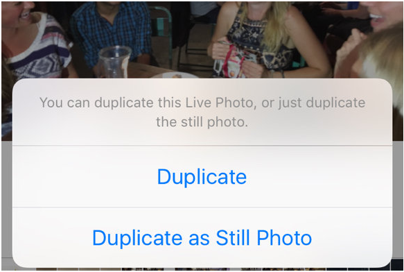 Duplicate photos