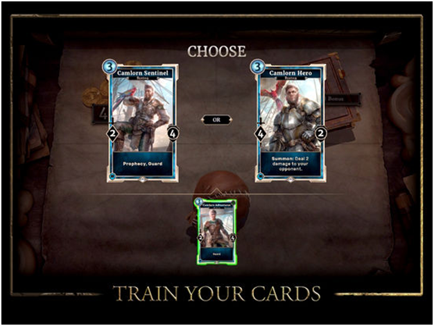 Train your cards
