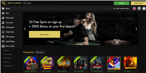 Rich Casino for iPad