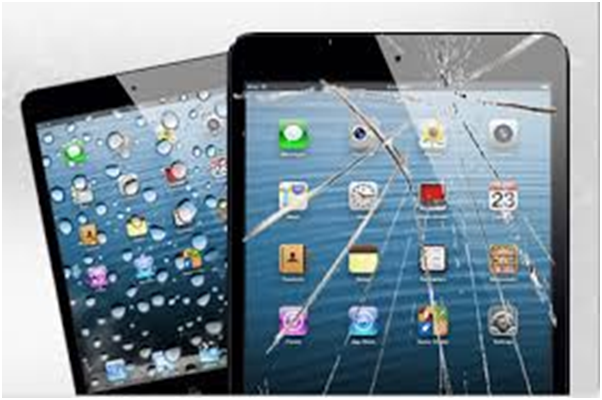 iPad screen