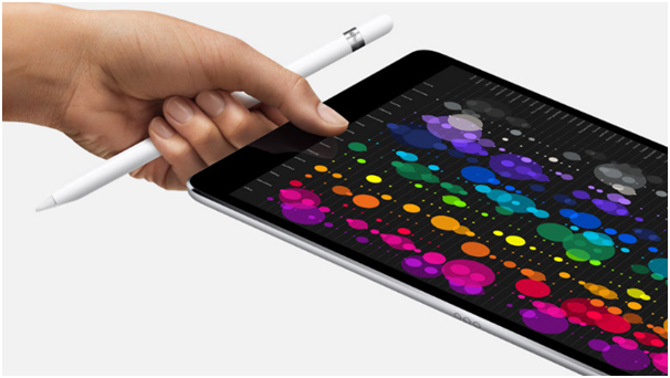 iPad 2018 with new stylus