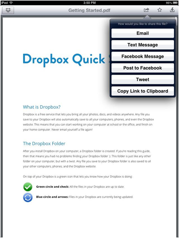Dropbox guide