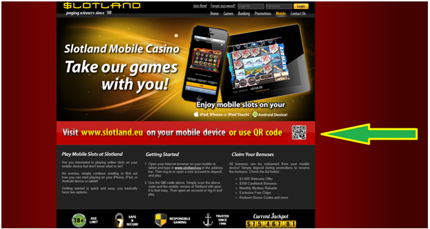 How to scan QR codes at online casinos