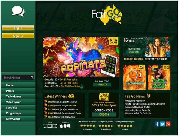 How to get started with your iPad at Fair Go Casino