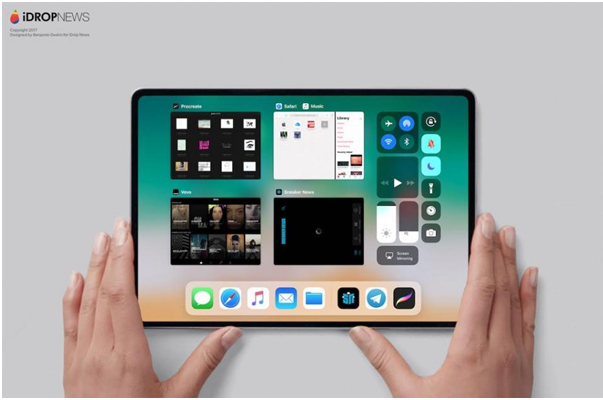 New iPad with second display