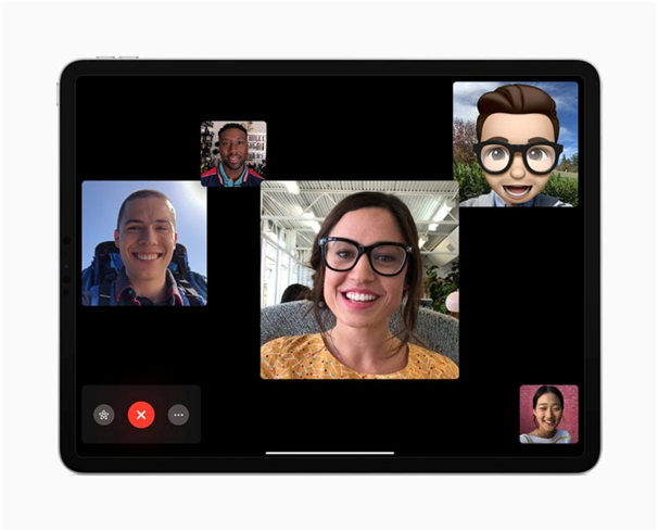 Group Facetime in iPad