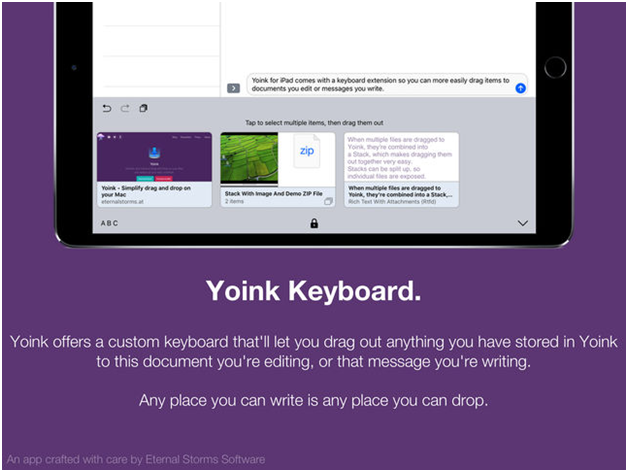 Yoink app