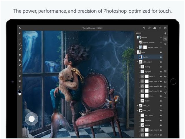 Adobe photo shop for iPad
