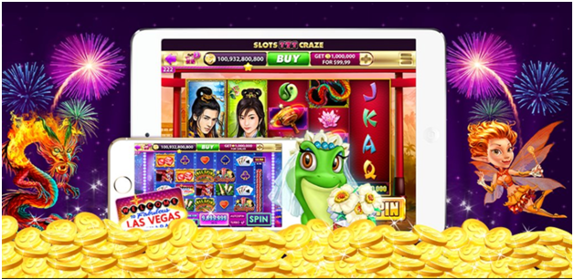 Slots Craze: Free Casino Games App for iPad