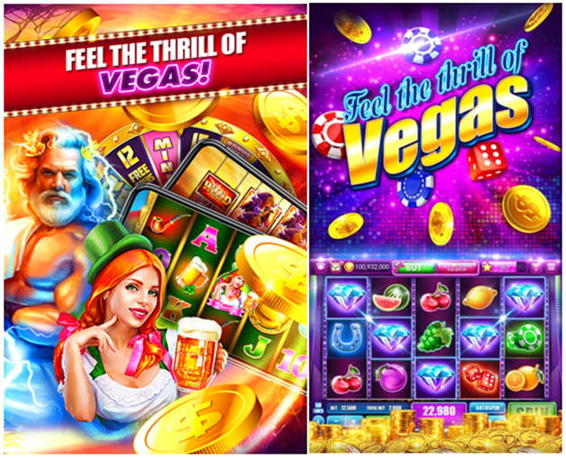 Slots Craze: Free Casino Games App for iPad- Features