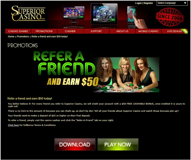 $50 Free Refer a Friend Bonus