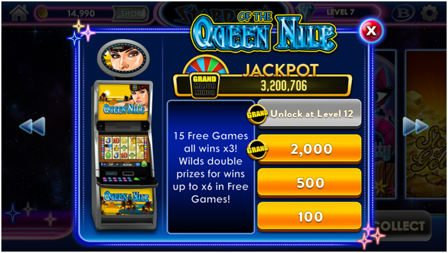 Queen of the Nile slot