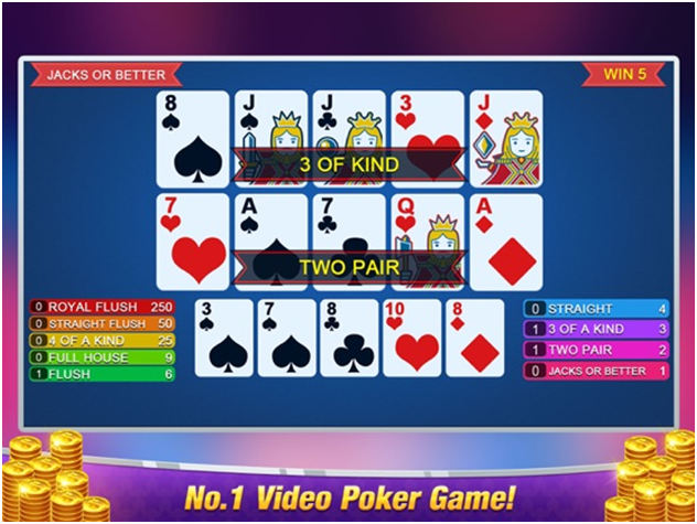 Online Video Poker Apps to play poker games