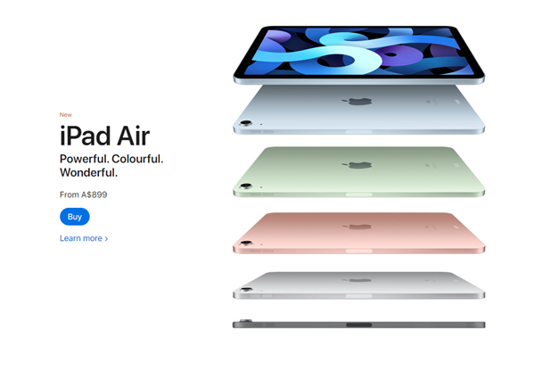 iPad Air Full specs