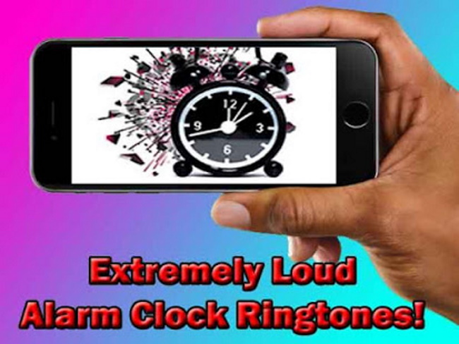 Loud Alarm clock app