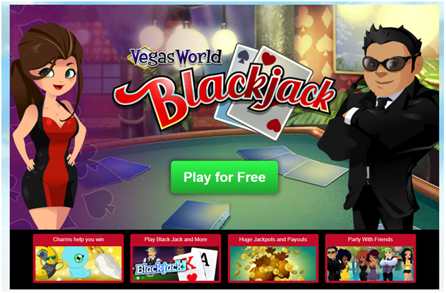 Vegas World Blackjack App for iPad