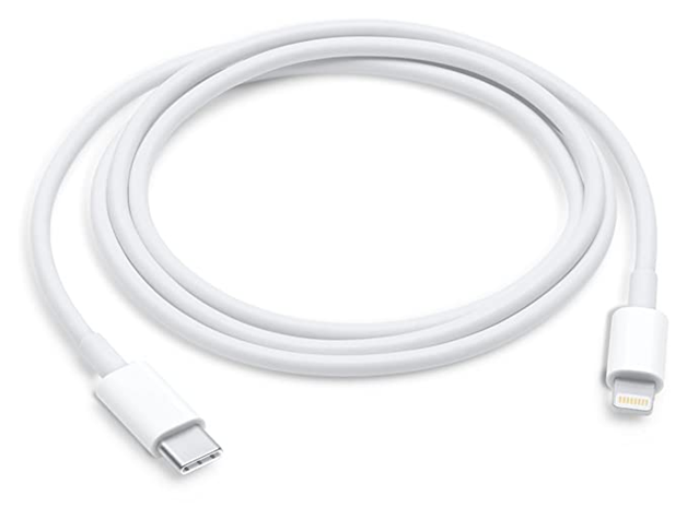 2m USB-C to USB-C and USB-C to Lightning cables