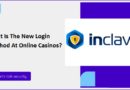 What is the new login method at online casinos