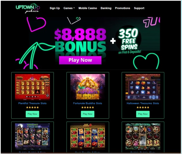 10 iPad pokies to play at Uptown Pokies Casino Online