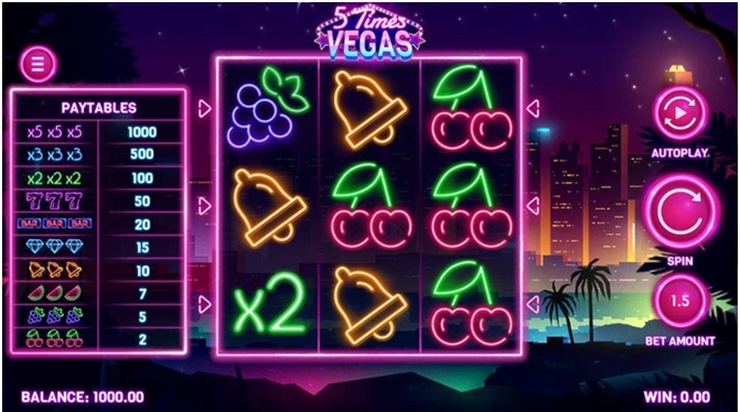 5 Times Vegas